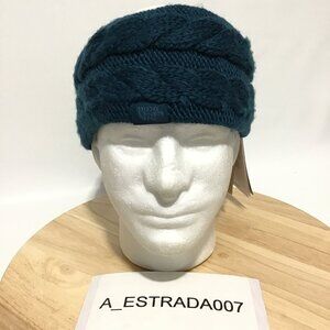 NWT The North Face Oh Mega Knit Lined Headband One Size Midnight Mauve MSRP $35